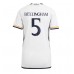 Real Madrid Jude Bellingham #5 Hemma matchtröja Dam 2023-24 Kortärmad Billigt